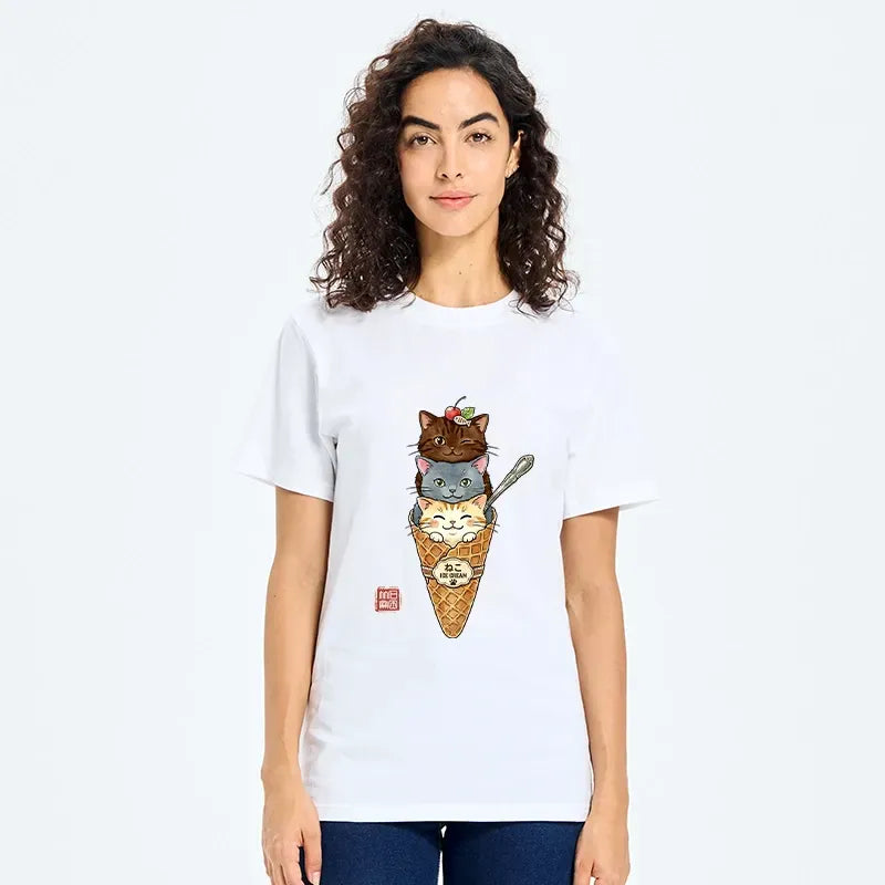 unisex cat t-shirt gift idea