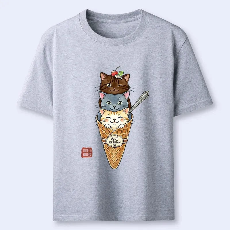 unisex cat t-shirt gift idea