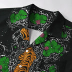 Japanese Tiger Aloha Shirt for Summer