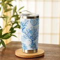 Kyoto-Lion Shell And Coral 20oz Tumbler