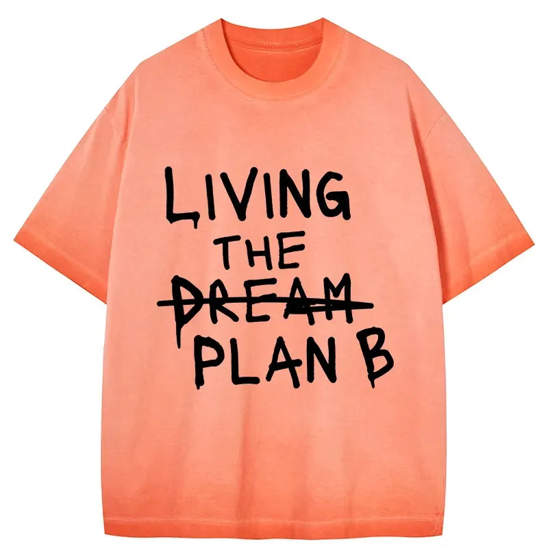 Kyoto-Lion Implement Plan B Gradient Washed T-Shirt