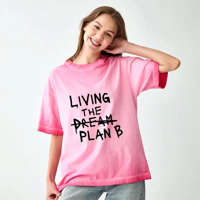 Kyoto-Lion Implement Plan B Gradient Washed T-Shirt