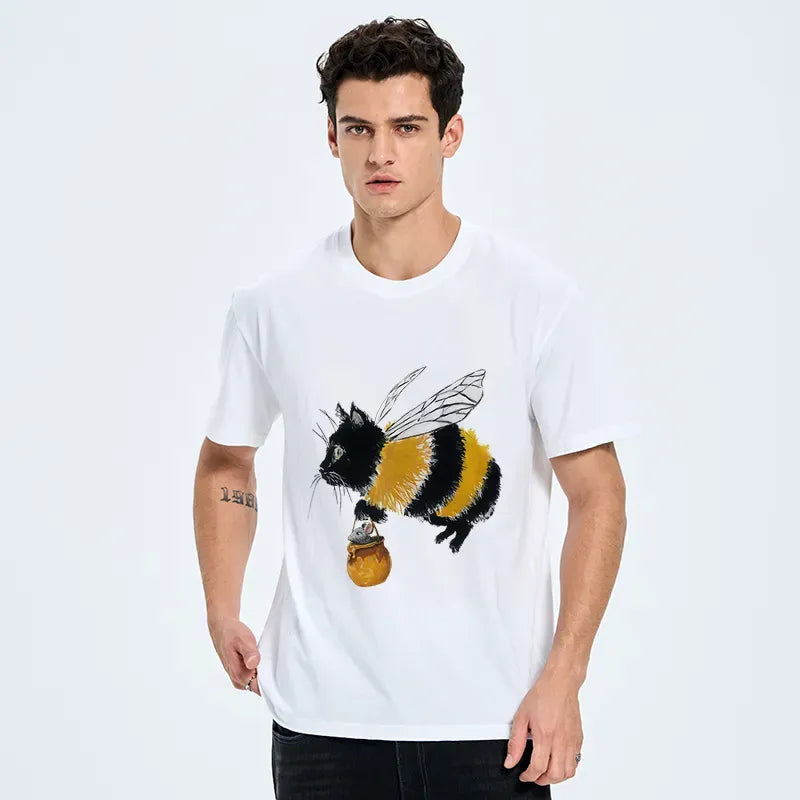 kyoto lion catbee t shirt free shipping