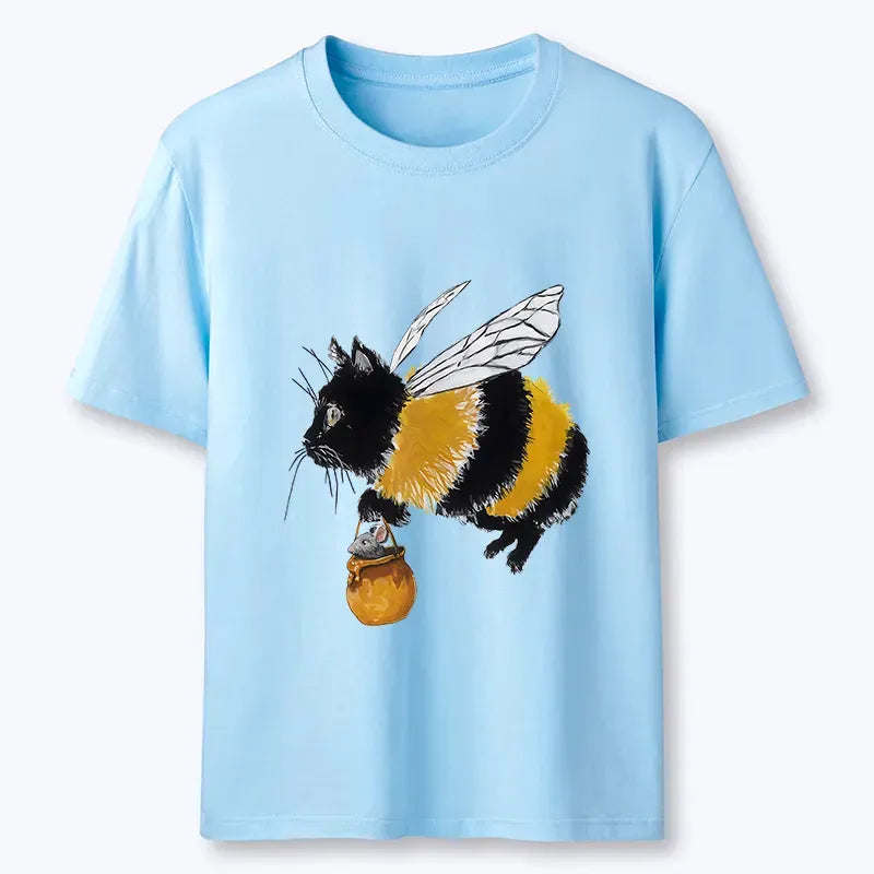 Kyoto-Lion Catbee Funny Classic T-Shirt