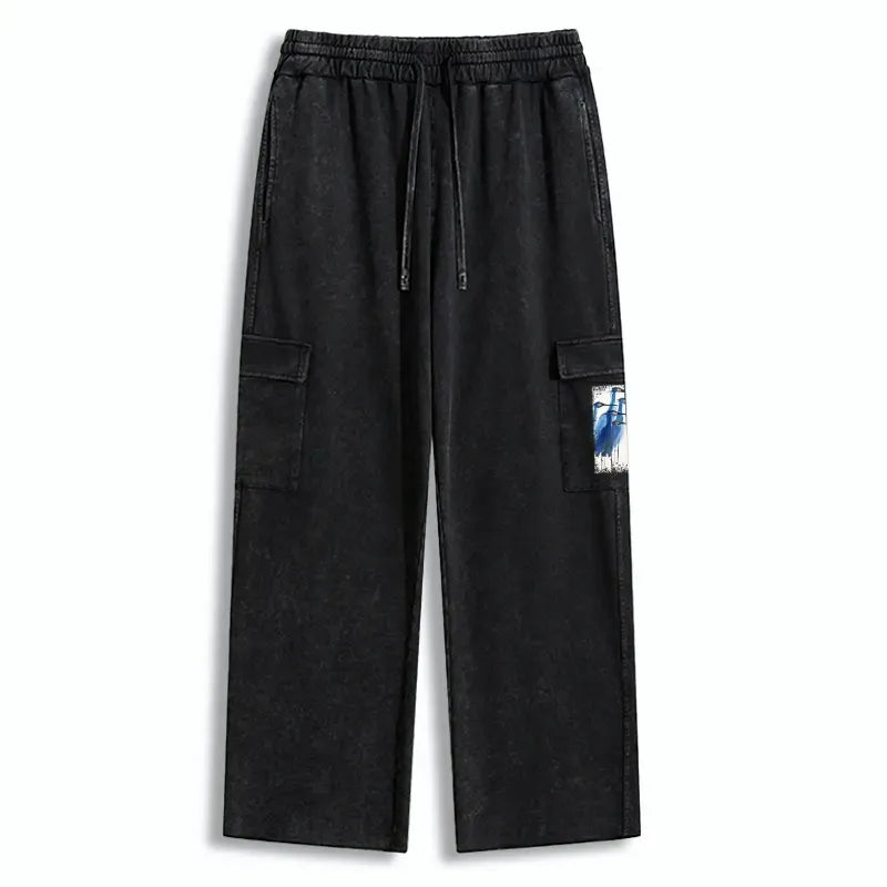 washed utility sweatpants unisex everyday