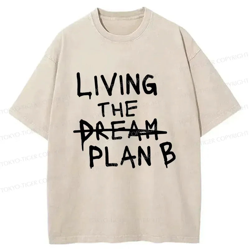 Kyoto-Lion Implement Plan B Washed T-Shirt