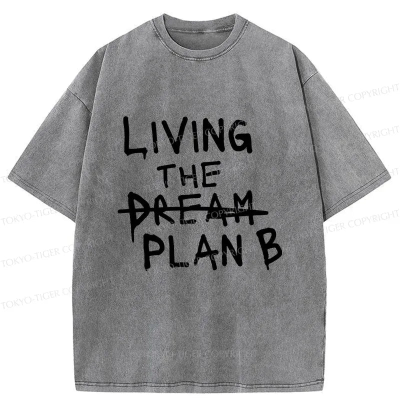 Kyoto-Lion Implement Plan B Washed T-Shirt