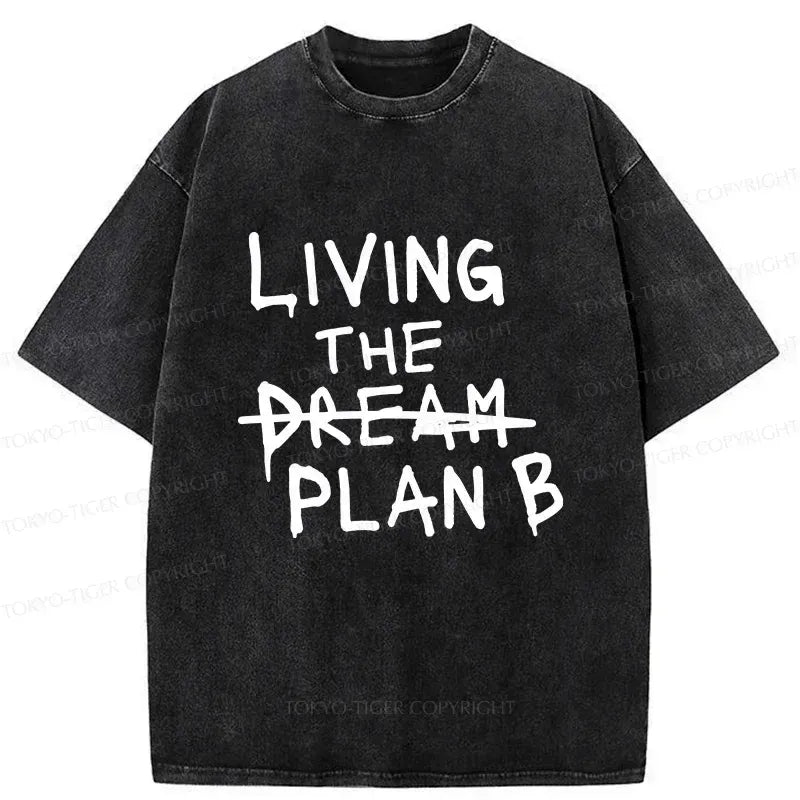 Kyoto-Lion Implement Plan B Washed T-Shirt
