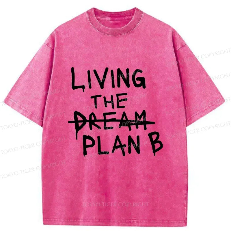 Kyoto-Lion Implement Plan B Washed T-Shirt