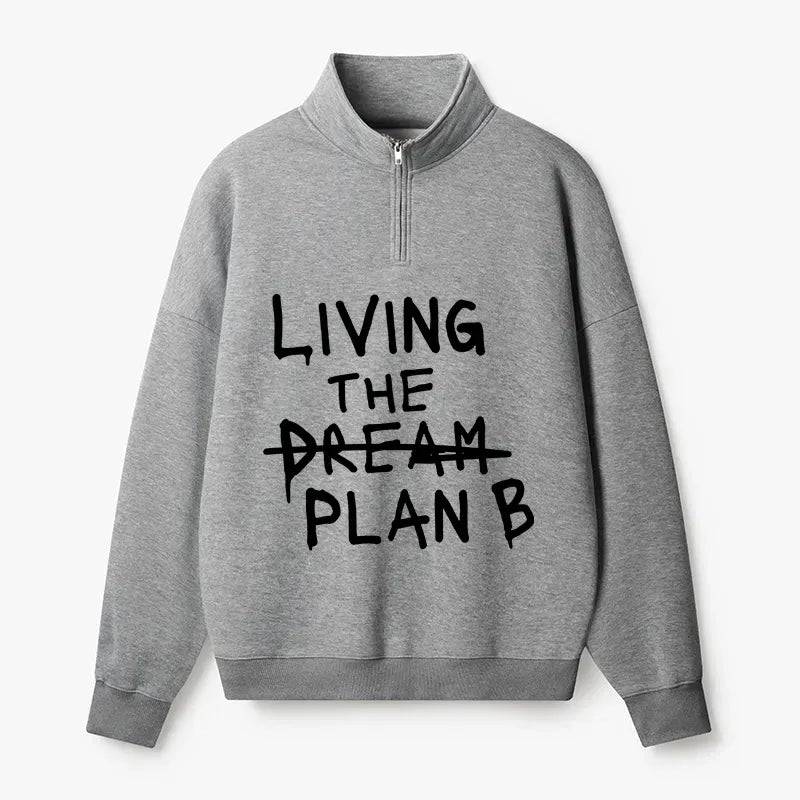 Kyoto-Lion Implement Plan B Half Zip Fleece Sweatshirt