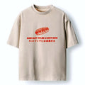 Kyoto-Lion Vintage Hot Dog Humor Washed T-Shirt