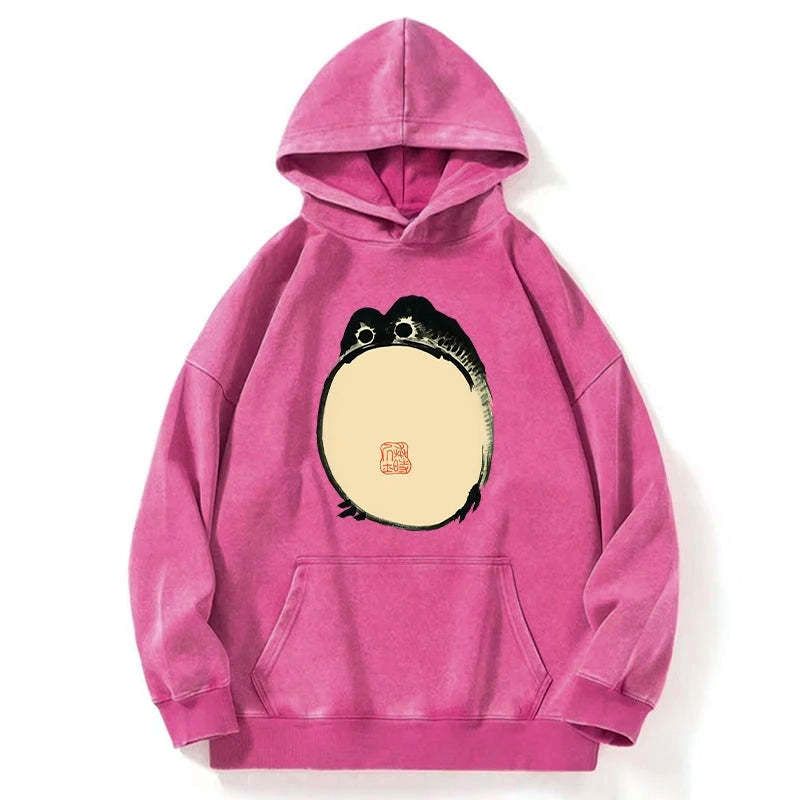 Japanese Washed Hoodie for Daily Wear