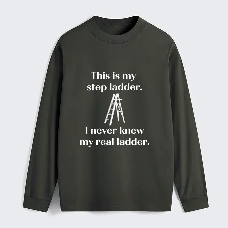 Japanese classic long sleeve tee for weekend