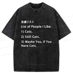 Unisex Washed T-Shirt for Streetwear