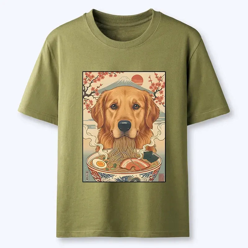 Kyoto-Lion Japanese Style Dog Ramen Meme Classic T-Shirt