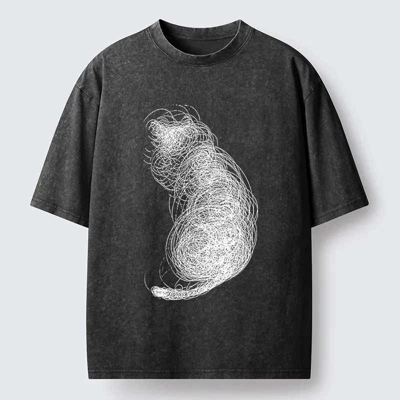 Funny cat t-shirt for gift idea