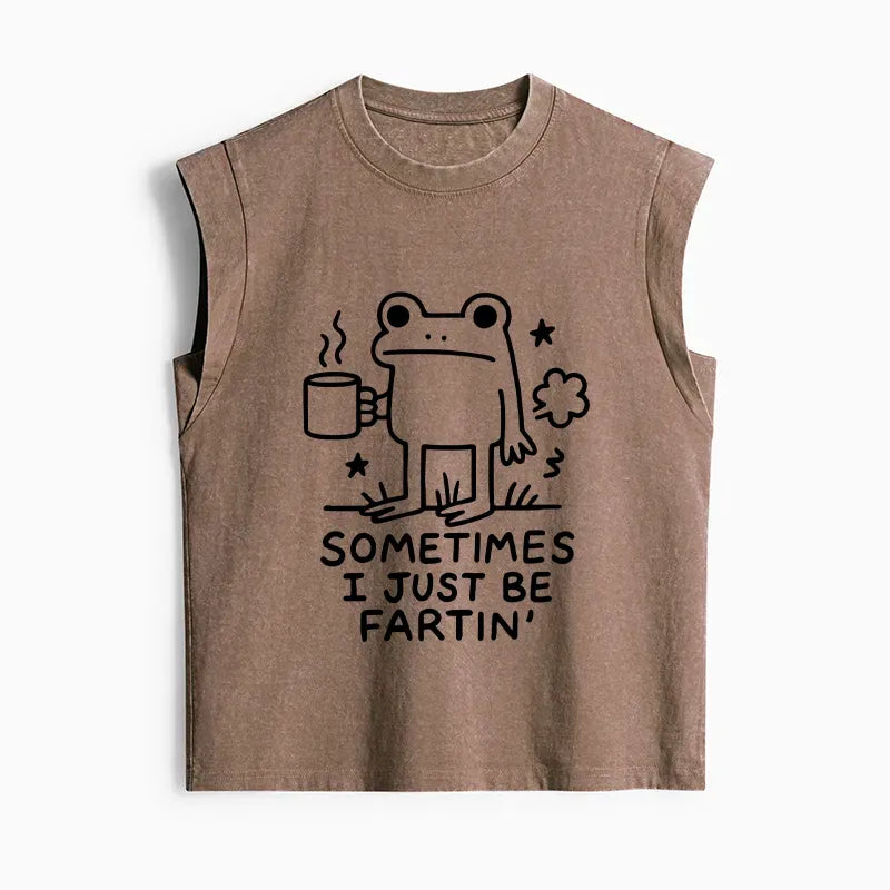 Womens Washed Tank Top for Summer