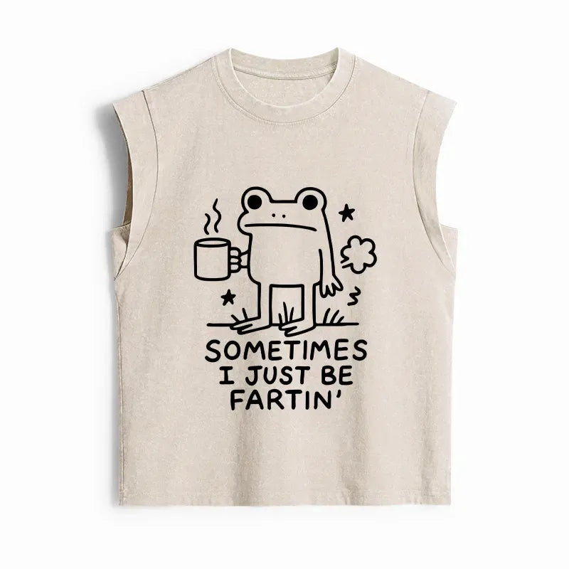 Funny Frog Tank Top for Women