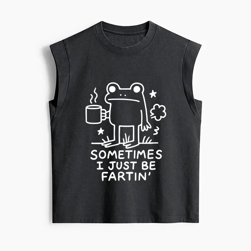 Funny Frog Tank Top for Women