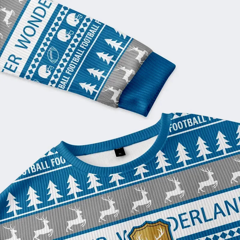 Kyoto-Lion Football Christmas Ugly Sweatshirt