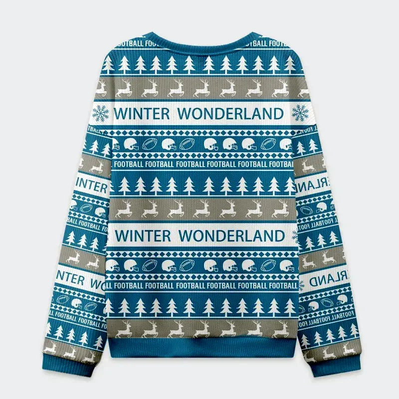 Kyoto-Lion Football Christmas Ugly Sweatshirt