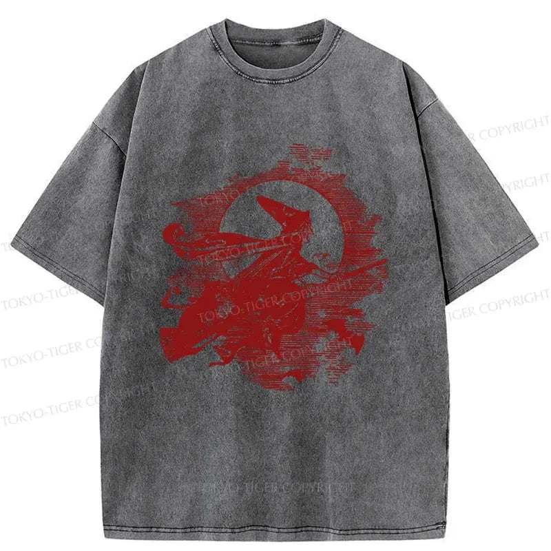 Vintage Woodcut T-Shirt for Summer