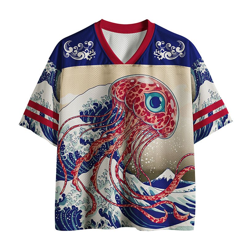 Breathable Unisex Mesh Jersey for Sports