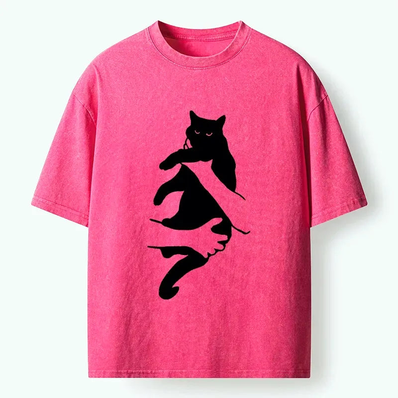 Funny Cat T-Shirt for Summer