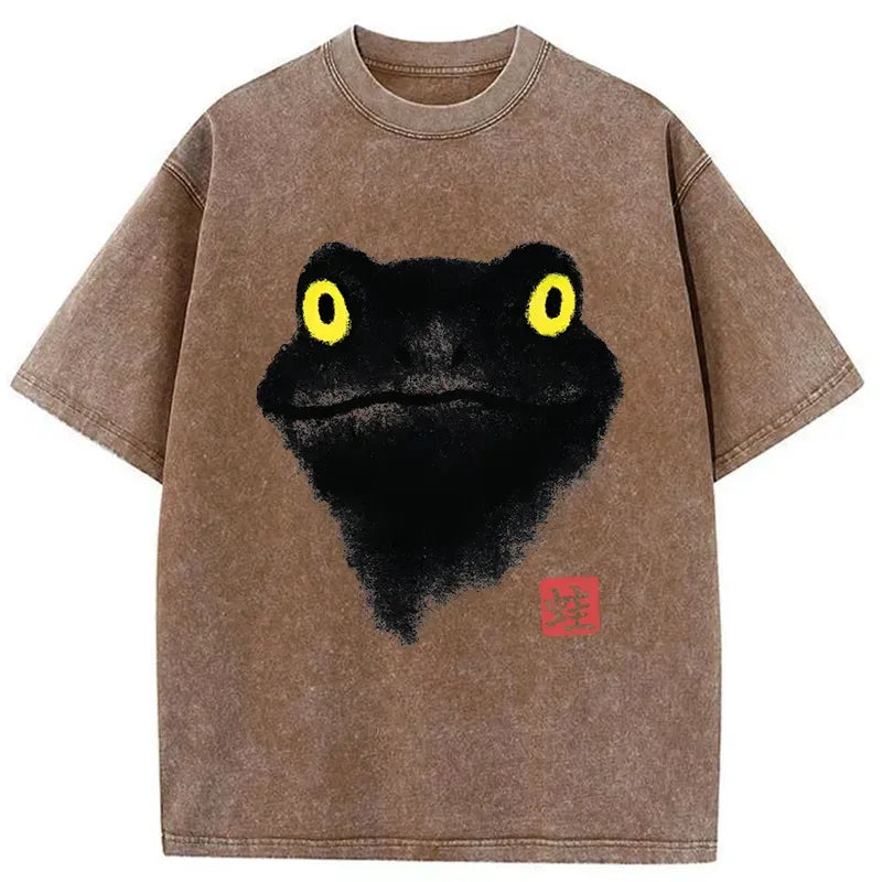 washed unisex cotton tee for daily wear