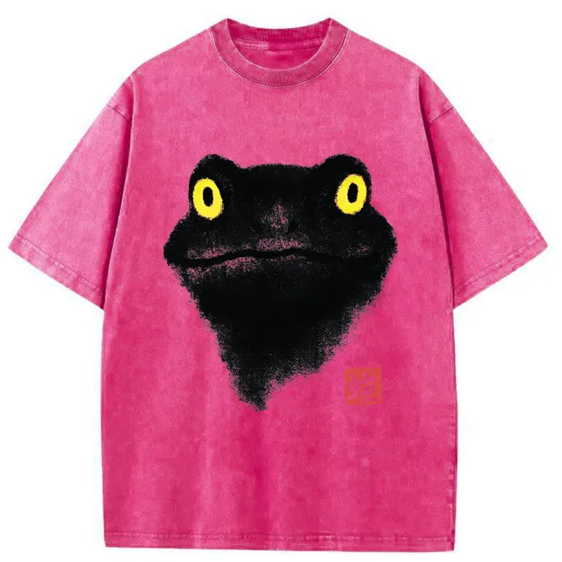 washed unisex cotton tee for daily wear