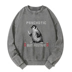 Japanese vintage washed sweatshirt for holiday