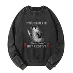 Japanese vintage washed sweatshirt for holiday