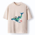Vintage Ukiyo-e Landscape Washed Tee
