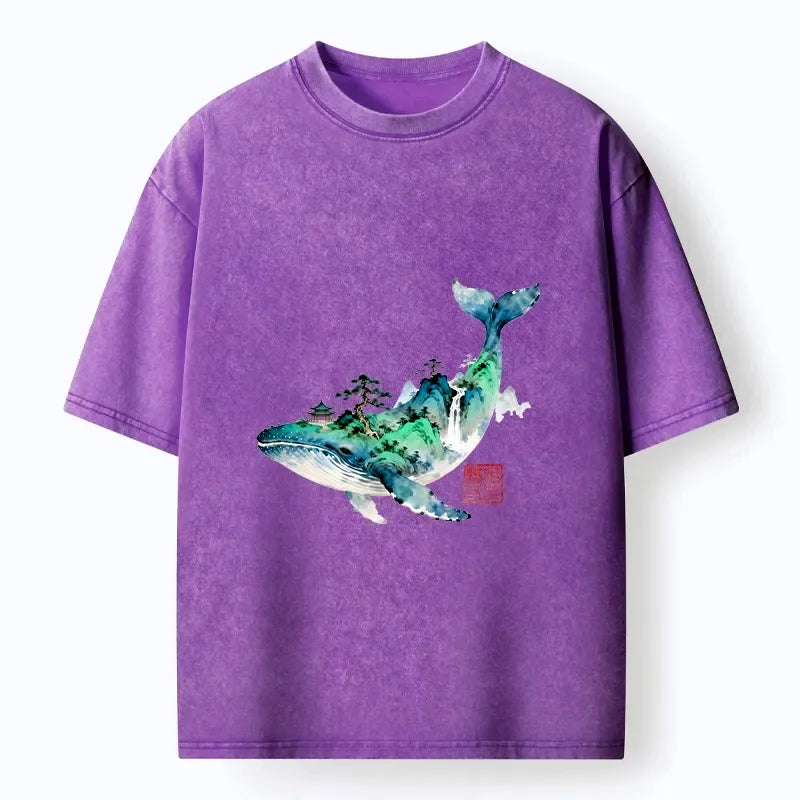 Kyoto Lion Cotton Tee for Daily Wear