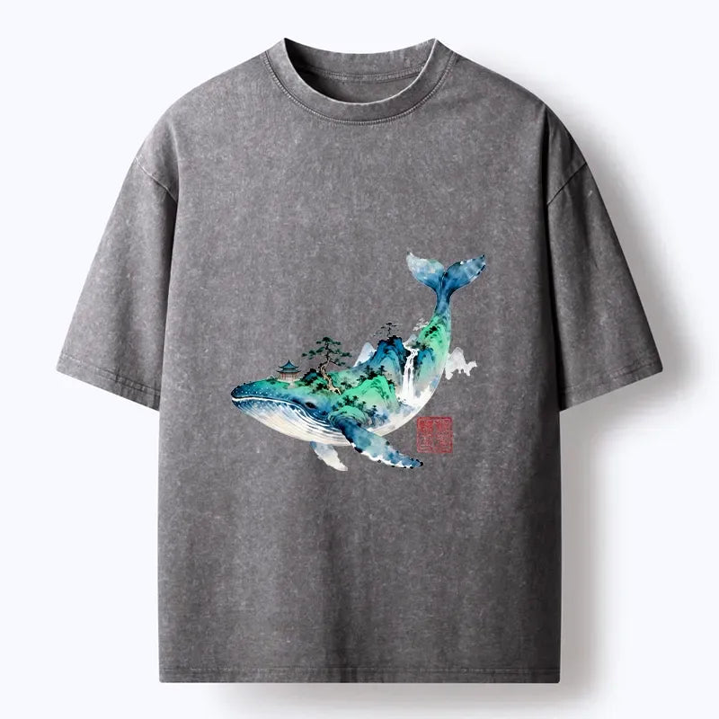 Kyoto Lion Cotton Tee for Daily Wear