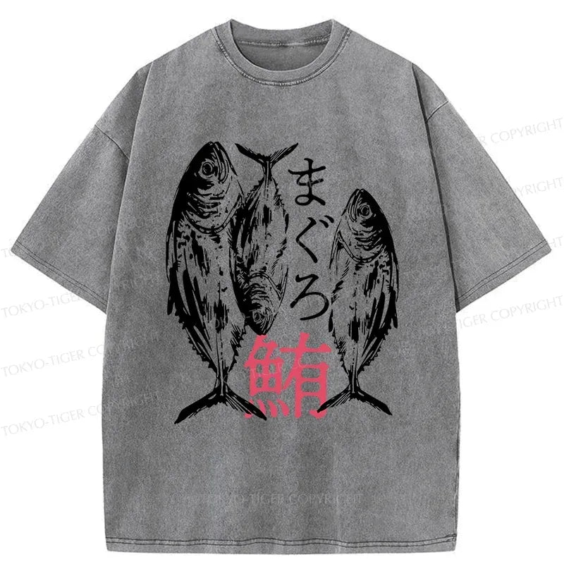 Retro Ukiyo-e T-Shirt for Summer Vacation