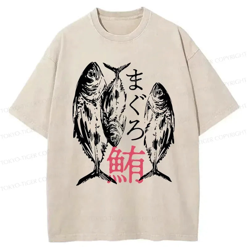 Retro Ukiyo-e T-Shirt for Summer Vacation