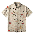 Japanese cats frolic shirt for vacation