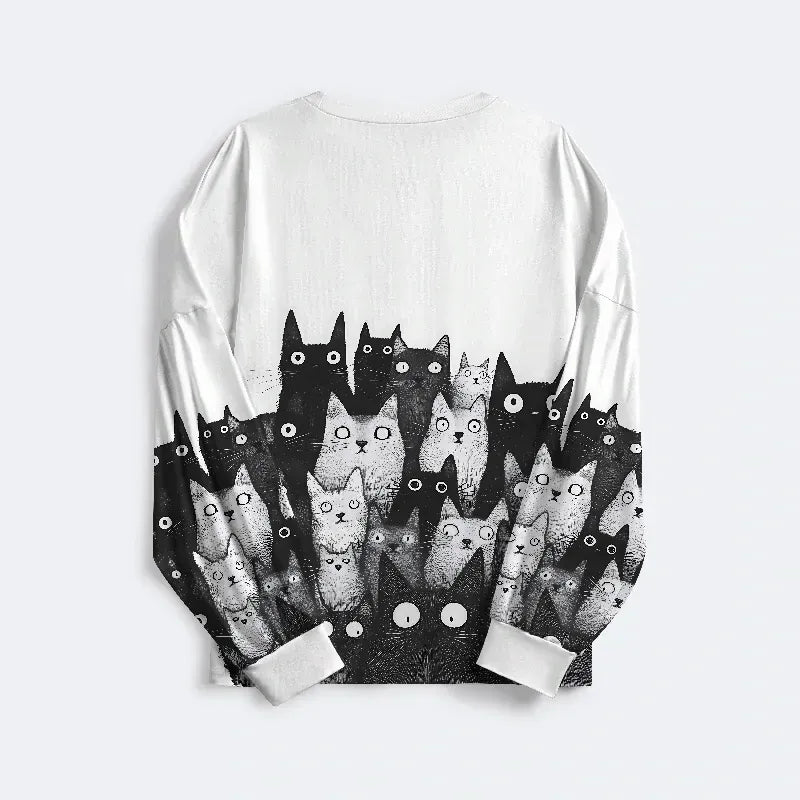 best seller cat family pajama set for night out