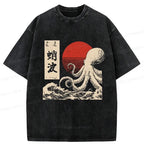 unisex vintage octopus tee gift idea