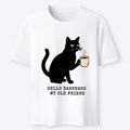 Japanese Vintage Black Cat T-Shirt