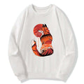 Unisex Fox Tattoo Sweatshirt for Casual