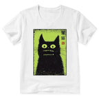 spooky cat tee for summer