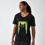 spooky cat tee for summer