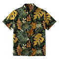 Tropical Leaf Button-up Shirt on Sale