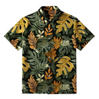 Tropical Leaf Button-up Shirt on Sale