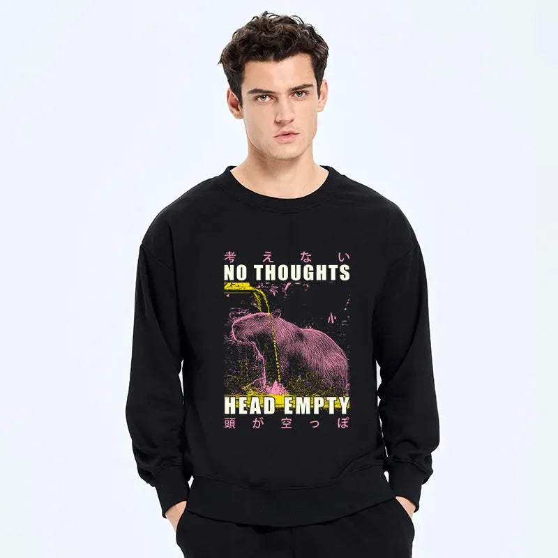 no thoughts head empty sweatshirt free shipping