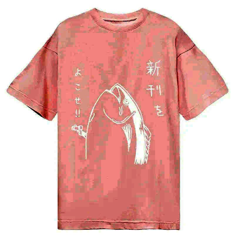 japanese fish classic white t-shirt