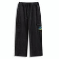 Starry night cat utility sweatpants free shipping