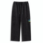 Starry night cat utility sweatpants free shipping